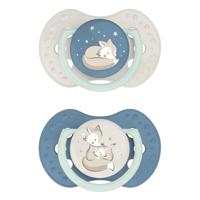 Difrax LOVI Dynamic Pacifier 6-18 Months - Boy - thumbnail