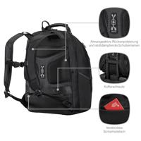 Wenger Legacy Black Series Laptoprugzak Geschikt voor max. (laptop): 40,6 cm (16) Zwart - thumbnail