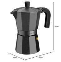 Percolator Monix Braisogona_M640001 Zwart Aluminium 1 Kop - thumbnail