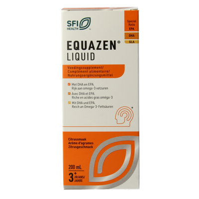 Equazen liquid citrus omega 3- & 6-vetzuren 200 Milliliter Equazen liquid citrus omega 3- & 6-vetzuren 200 Milliliter