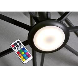 Parasolverlichting LED veelkleurig zwart zonwering Platinum - Platinum Parasolverlichting LED veelkleurig zwart zonwering Platinum - Platinum