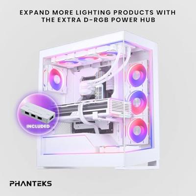 Phanteks NV5 Premium DRGB Kit + Power-Hub PC-behuizing upgradekit