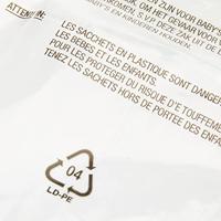 Zakken Dahle Novus Plastic 10 Stuks Transparant 30 L - thumbnail