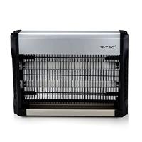 V-TAC VT-3220 11180 Vliegenlamp UV-lamp 20 W (Ø x h) 397 mm x 280 mm Zwart, Grijs 1 stuk(s) - thumbnail