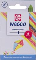 Talens wasco waskrijt set - 6 kleuren - thumbnail