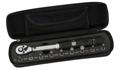 Radon comp torque wrench 1/4" 2-14 nm fixable incl. bits