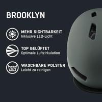 Olympic Sportswear Alpina sports urban helm brooklyn 57-61 mat grijs - thumbnail