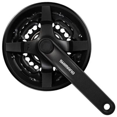 SHIMANO crankstel "ty 501" crankset shim. ty501 28/38/48t 170mm