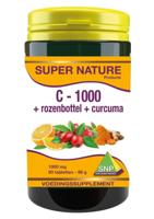 Vitamine C + rozenbottel + curcuma 1000mg 60 Tabletten - thumbnail