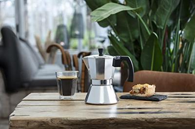 Bredemeijer Tivoli Espressomaker 6-Kops Aluminium Bredemeijer Tivoli Espressomaker 6-Kops Aluminium