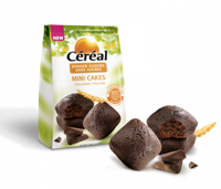 Cereal Mini chocoladecakes zonder suikers 196 Gram - thumbnail