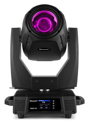 Beamz Tiger 17R moving head 350W - set van 2 in case
