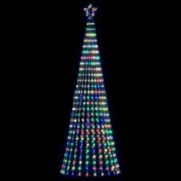 VidaXL Led-kerstboom 475 leds kleurrijk 247 cm - thumbnail