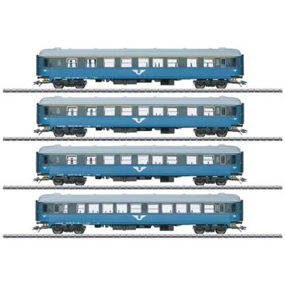 Märklin 43787 H0 set van 4 personenrijtuigen B1 van de SJ