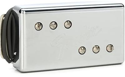 Fender CuNiFe Wide Range Neck Humbucker Chrome gitaar element Fender CuNiFe Wide Range Neck Humbucker Chrome gitaar element