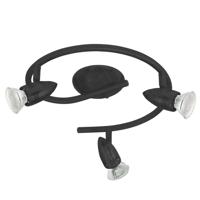 Eglo OpbouwspotMagnum-Led 3-lichts zwart - 780445 - thumbnail