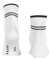 FALKE Run Rib Legacy Unisex Korte sok - Quarter sokken katoen - Badstof zool - Sportsokken wit - thumbnail