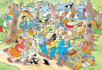 De vrijmarkt - Jan van Haasteren Junior Puzzel 240 Stukjes - thumbnail