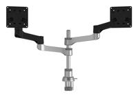 R-Go Tools Zepher 4 C2 Circulaire Dubbele Monitorarm - thumbnail