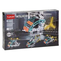 Lobbes Speelgoed BV Metalen bouwpakket helikopter, 106dlg. - thumbnail