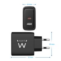 USB-kabel Ewent EW1330 Zwart - thumbnail