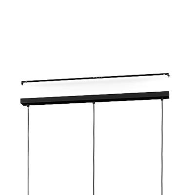 Eglo 3-lichts hanglampTabley linnen met rotan - 43976