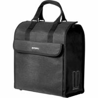 Basil mira fietsshopper zwart melee - 18l - thumbnail