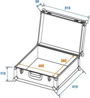 ROADINGER Universal Case FOAM GR-1 black, big - thumbnail