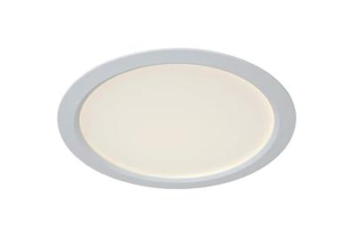 Lucide TENDO-LED - Plafonnière - Ø 22 cm - LED - 1x18W 3000K - Wit