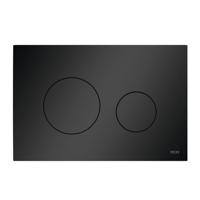 Bedieningsplaat TECE Loop Met Duospoeltechniek Kunststof Mat Zwart - thumbnail