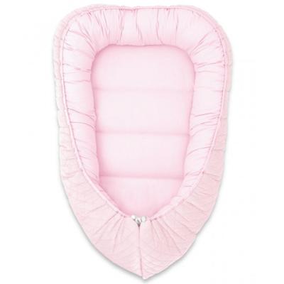 Babybam Babynestje Soft Velvet Pastel Roze