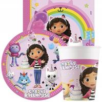 Feestbordjes Gabby&apos;s Dollhouse (8st) - thumbnail