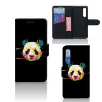 Xiaomi Mi 9 SE Leuk Hoesje Panda Color | Portemonnee hoesje - thumbnail