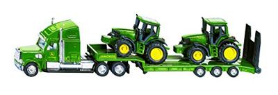 Siku 1837 Dieplader met John Deere Trailer - thumbnail