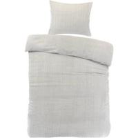 Dekbedovertrek Olivier - zand - 140x200/220 cm - Leen Bakker - thumbnail