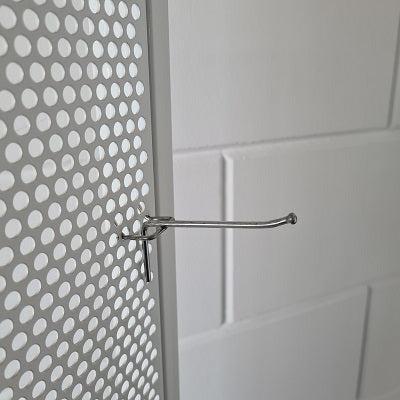 Boardhaak enkel 80 mm 3.4mm breed 25mm