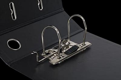 Elba Rado Plast ordner voor ft A5 staand, zwart, rug van 7,5 cm