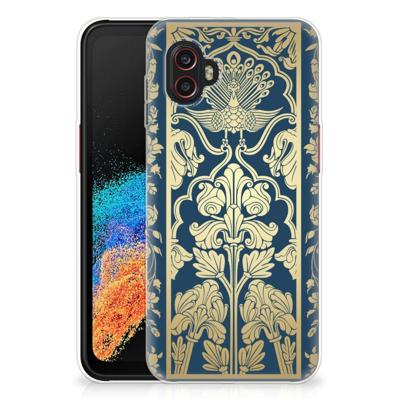 Samsung Galaxy Xcover 6 Pro | TPU Case | Beige Flowers Samsung Galaxy Xcover 6 Pro | TPU Case | Beige Flowers