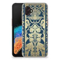 Samsung Galaxy Xcover 6 Pro | TPU Case | Beige Flowers - thumbnail