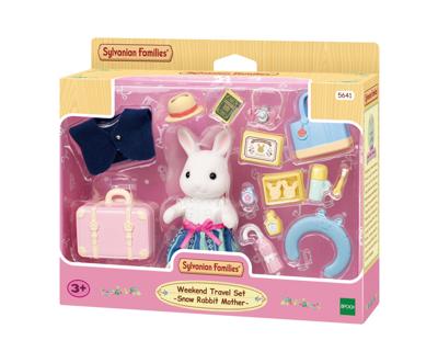 The Snow Rabbit en haar weekendkoffer - Sylvaniaanse families - 5641 - van 3 jaar oud