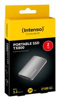 Intenso TX800 2 TB USB Type-C USB 3.2 Gen 2x2 Antraciet - thumbnail