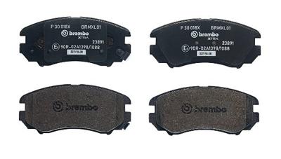 Remblokkenset, schijfrem BREMBO XTRA LINE P30018X