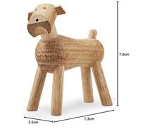 Kay Bojesen Animals Dog Tim Light 7,5 cm - thumbnail