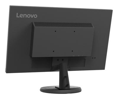 Lenovo D24-40 Monitor, 23,8 inch FHD-scherm, kantelstandaard, HDMI- en VGA-poorten, 75Hz vernieuwingsfrequentie, AMD FreeSync, 250 nits, Raven Black