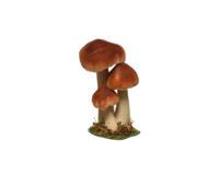 Paddestoel foam 17 cm rood - thumbnail