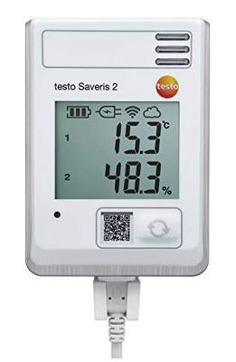 testo 0572 2034 Saveris 2-H1 Multidatalogger Te meten grootheid Temperatuur, Luchtvochtigheid -30 tot 50 °C 0 tot 100 % Hrel