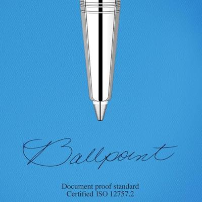 Parker Eco vulling voor balpen, medium, zwart, blister van 2 stuks