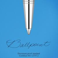 Parker Eco vulling voor balpen, medium, zwart, blister van 2 stuks - thumbnail