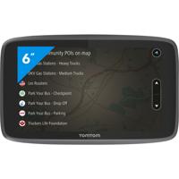 TomTom truck navigatie GO Professional 6250, 6 inch, Maps Europa en Traffic via ingebouwde SIM, specifieke services voor vrachtwagen, bus, bestelbus en andere grote voertuigen - thumbnail