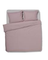 HEMA Dekbedovertrek Percal 240x200/220 Mauve (mauve) - thumbnail